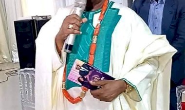 Deputy Speaker, Lami Salutes Chief  Mike Onoja  At  77