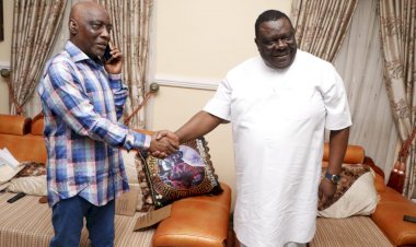 2027: Ex- Minister Aondoakaa, Picks PDP Nomination Form, Pledges To End Winner-Takes- All- Politics In Benue