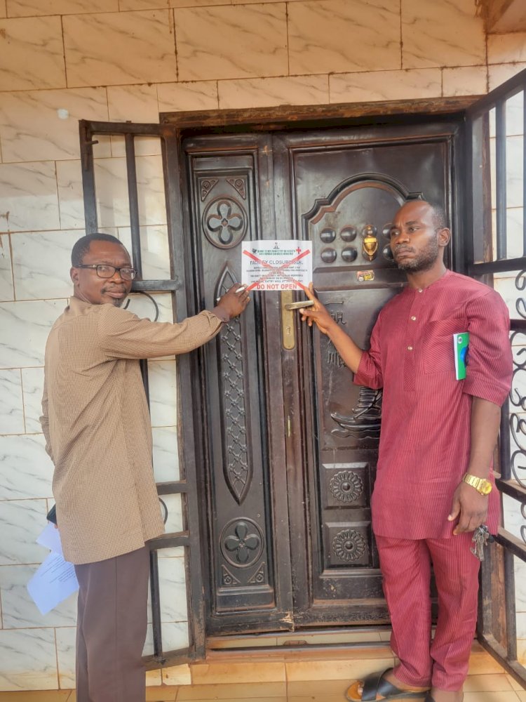 Benue Govt Shutdown Two Hospitals Over Professional Misconduct, Unsafe Environment