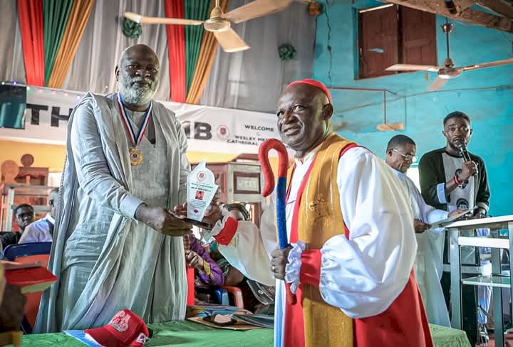Benue  South Senatorial Aspirant, Olofu Honours With Wesley Ambassador Award